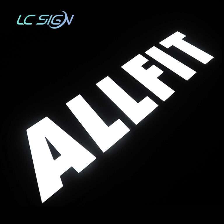 Face Lit Channel Letters